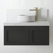 London 900mm Wall Hung Single Vanity